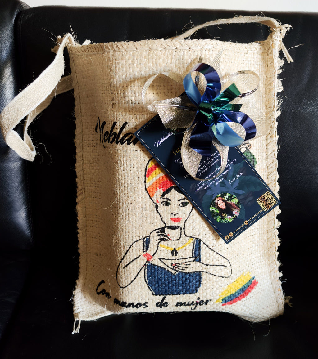 🌿 SEMILLA  - Mochila de fique